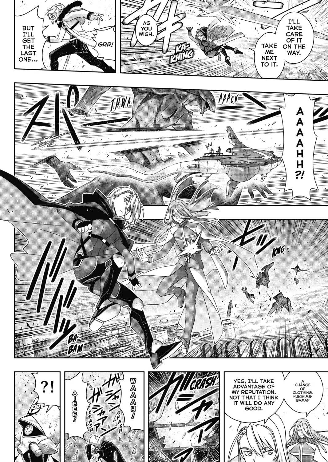 Read UQ HOLDER! chapter 167 image 42 on Lezhin