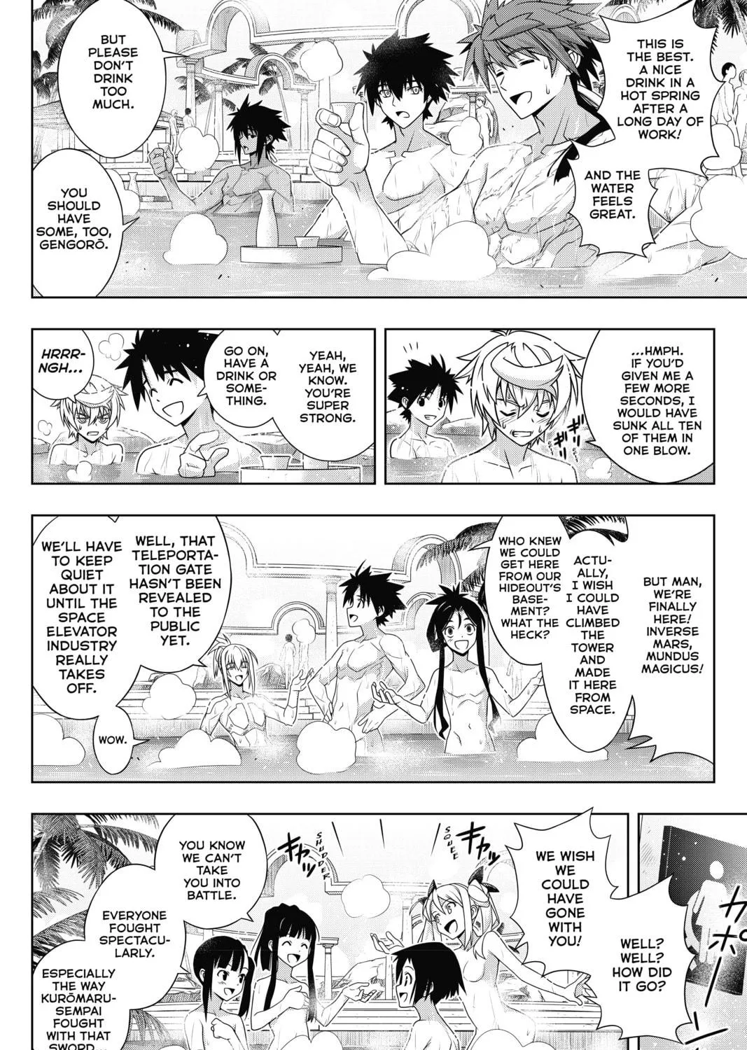 Read UQ HOLDER! chapter 167 image 52 on Lezhin