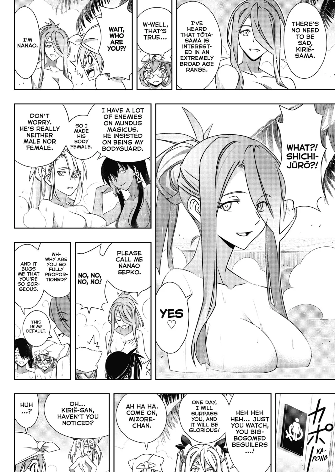 Read UQ HOLDER! chapter 167 image 56 on Lezhin