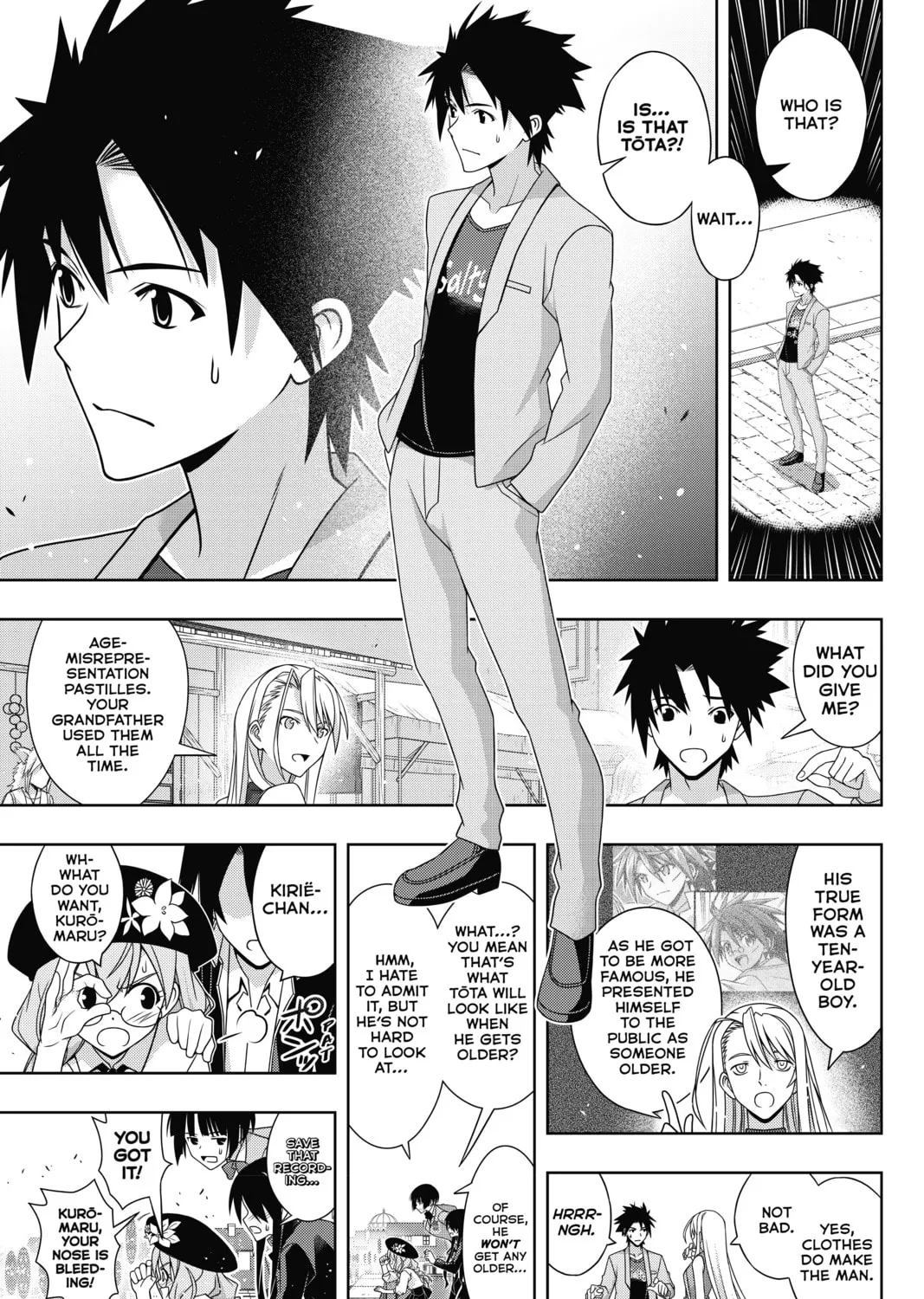 Read UQ HOLDER! chapter 168 image 36 on Lezhin