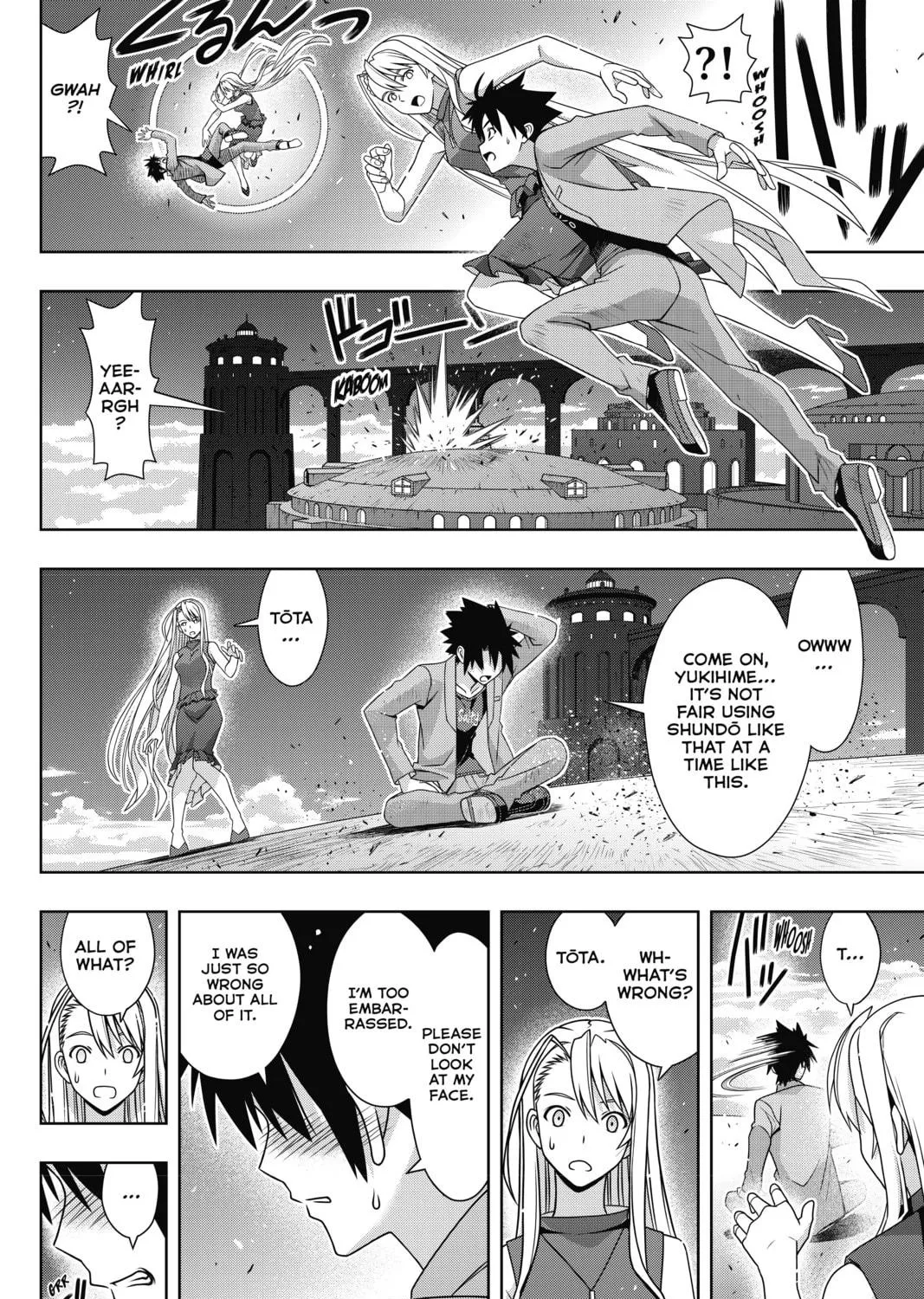 Read UQ HOLDER! chapter 168 image 58 on Lezhin