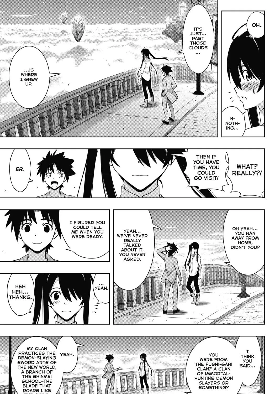 Read UQ HOLDER! chapter 169 image 52 on Lezhin