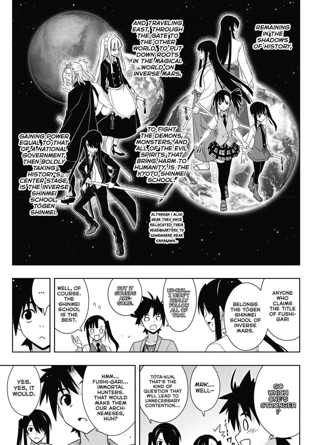 Read UQ HOLDER! chapter 169 image 60 on Lezhin