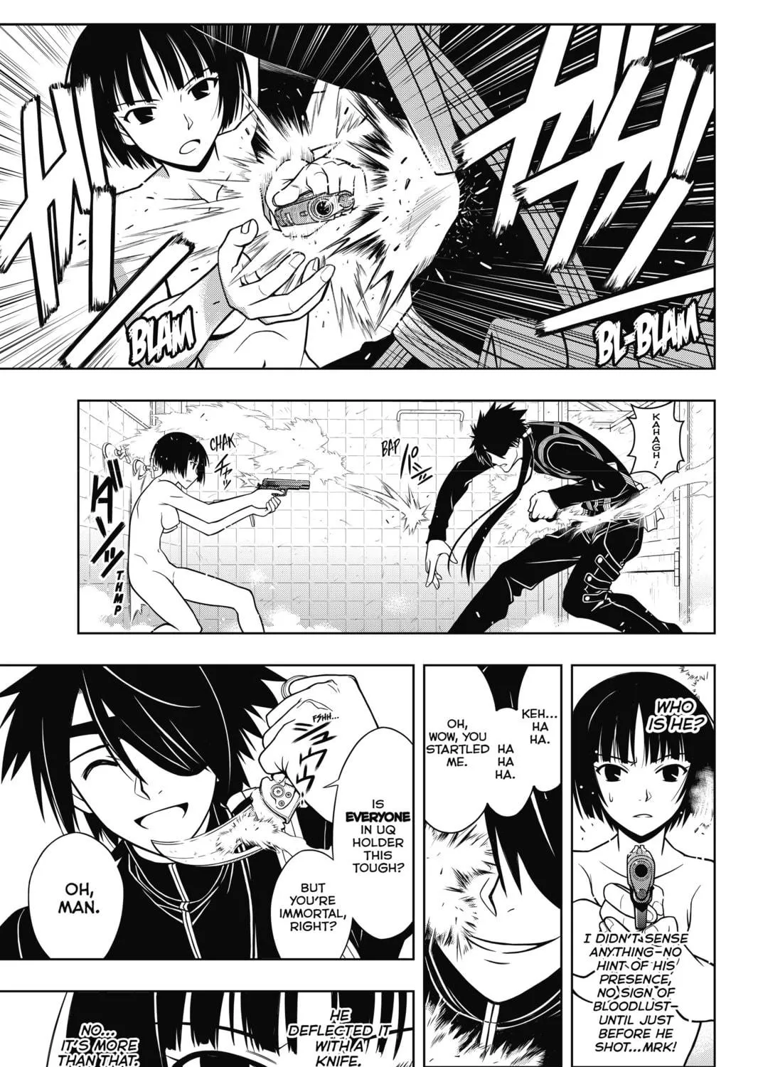 Read UQ HOLDER! chapter 17 image 16 on Lezhin