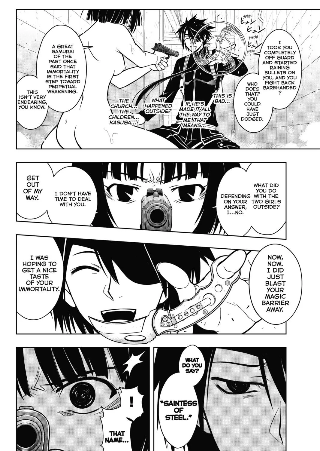 Read UQ HOLDER! chapter 17 image 18 on Lezhin