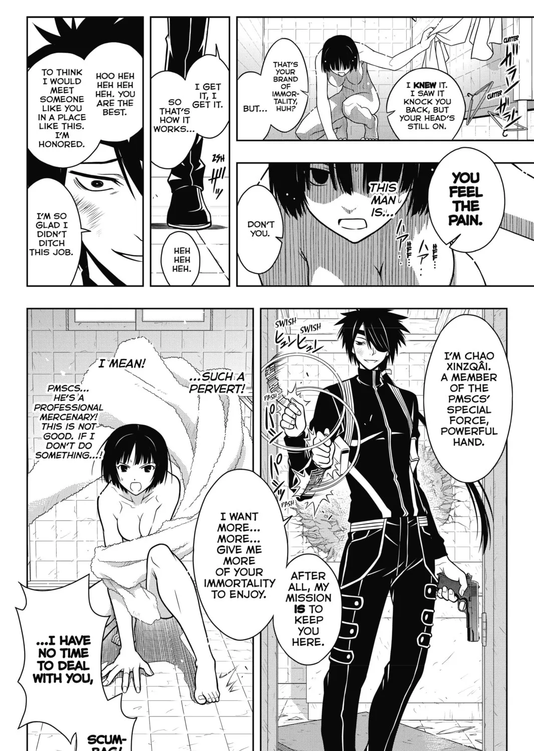 Read UQ HOLDER! chapter 17 image 30 on Lezhin