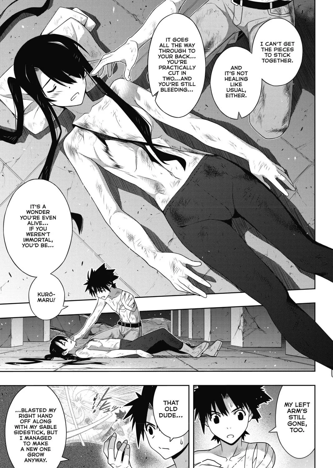 Read UQ HOLDER! chapter 170 image 10 on Lezhin