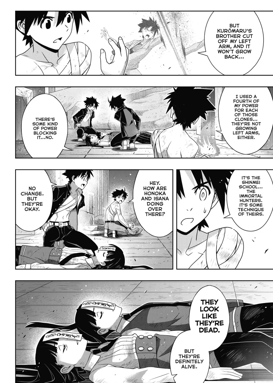 Read UQ HOLDER! chapter 170 image 12 on Lezhin