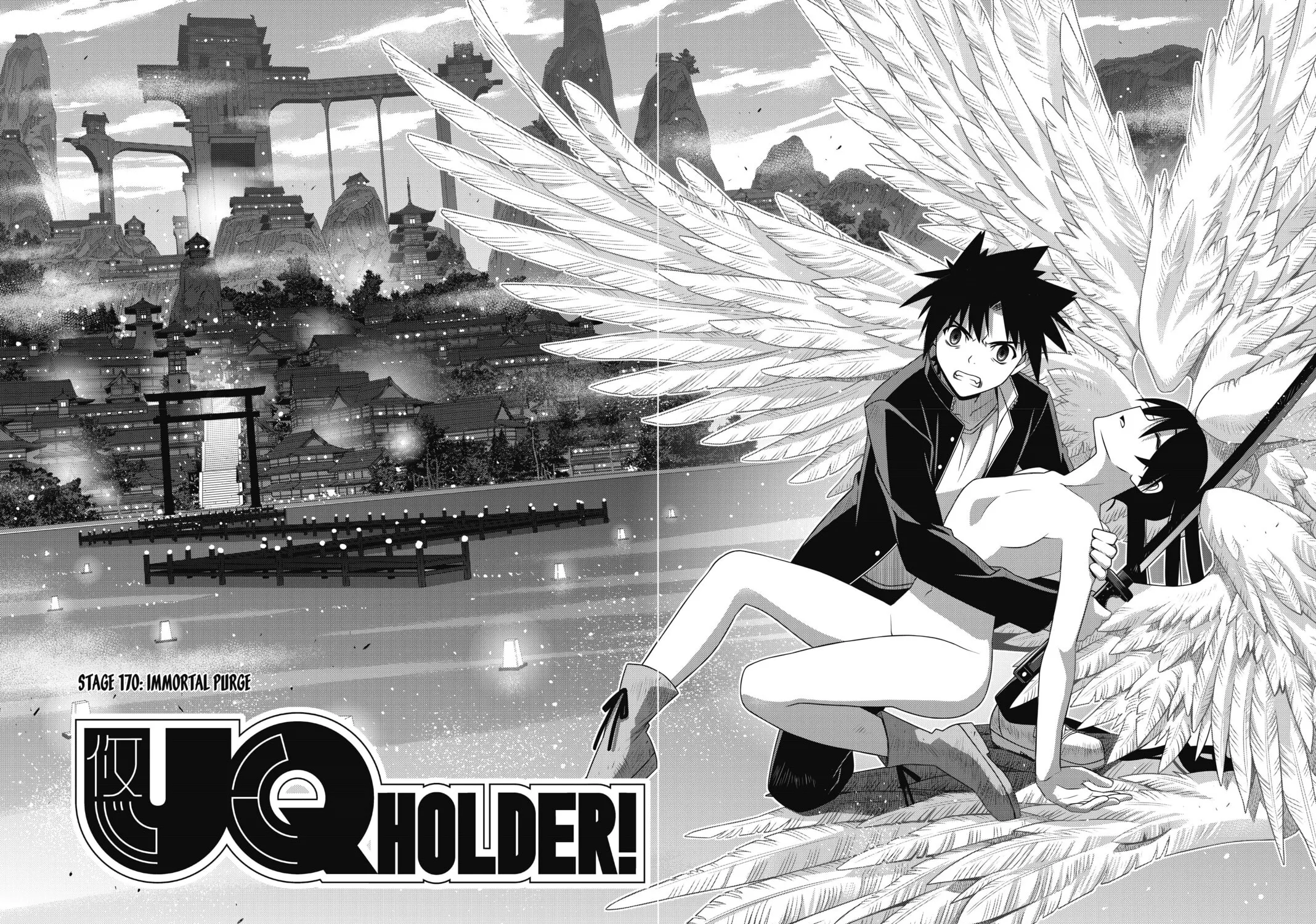 Read UQ HOLDER! chapter 170 image 2 on Lezhin