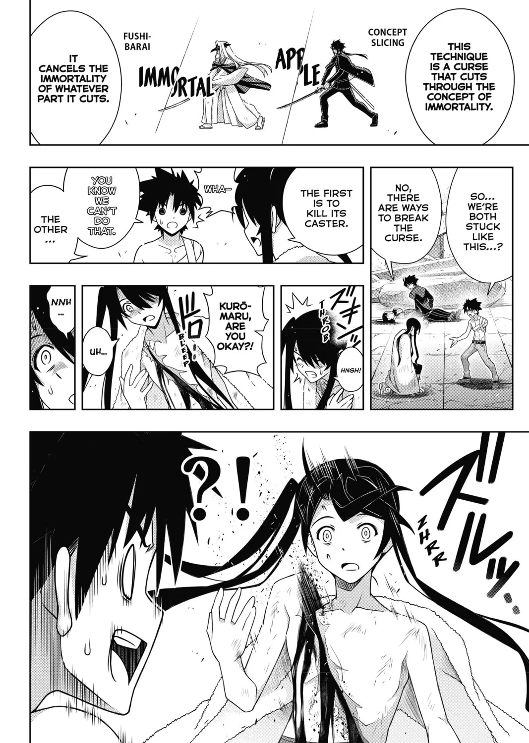 Read UQ HOLDER! chapter 170 image 32 on Lezhin