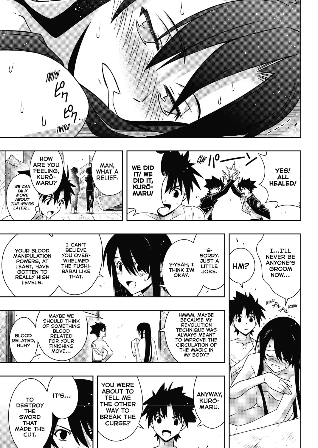 Read UQ HOLDER! chapter 170 image 50 on Lezhin