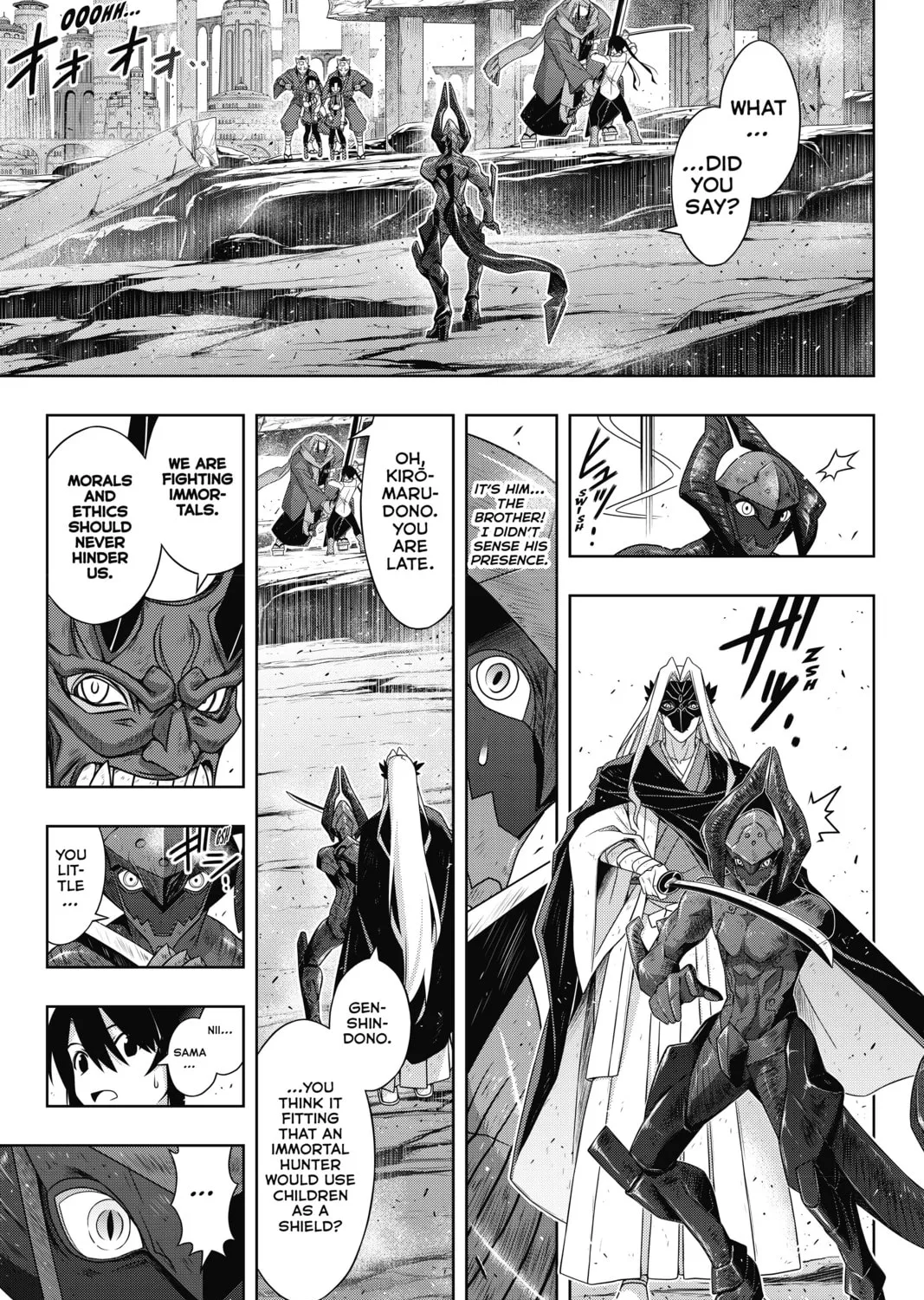 Read UQ HOLDER! chapter 170 image 66 on Lezhin