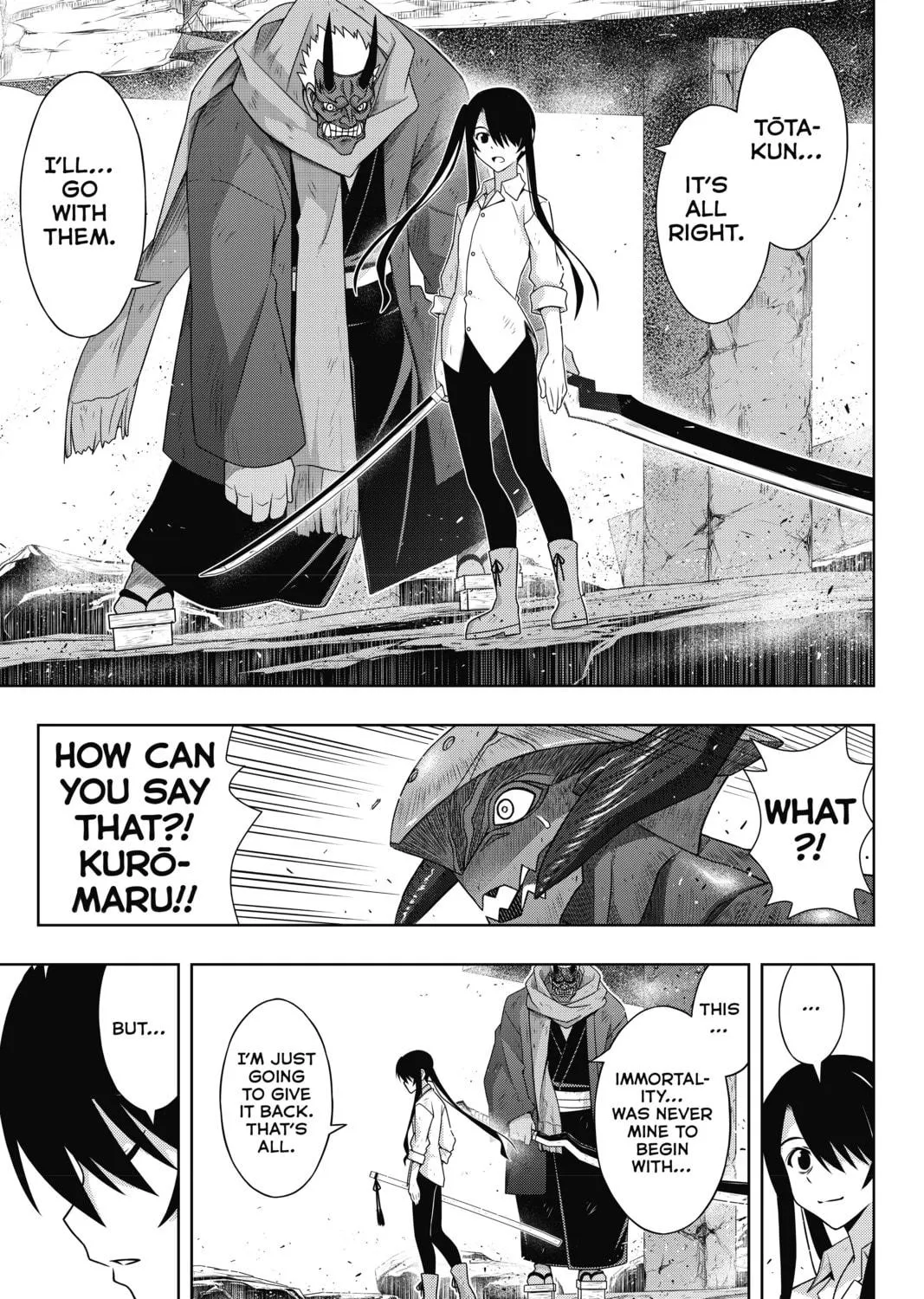 Read UQ HOLDER! chapter 170 image 70 on Lezhin