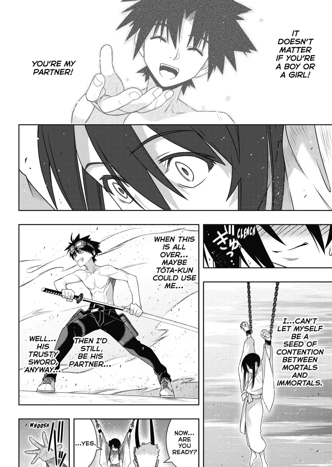 Read UQ HOLDER! chapter 171 image 50 on Lezhin