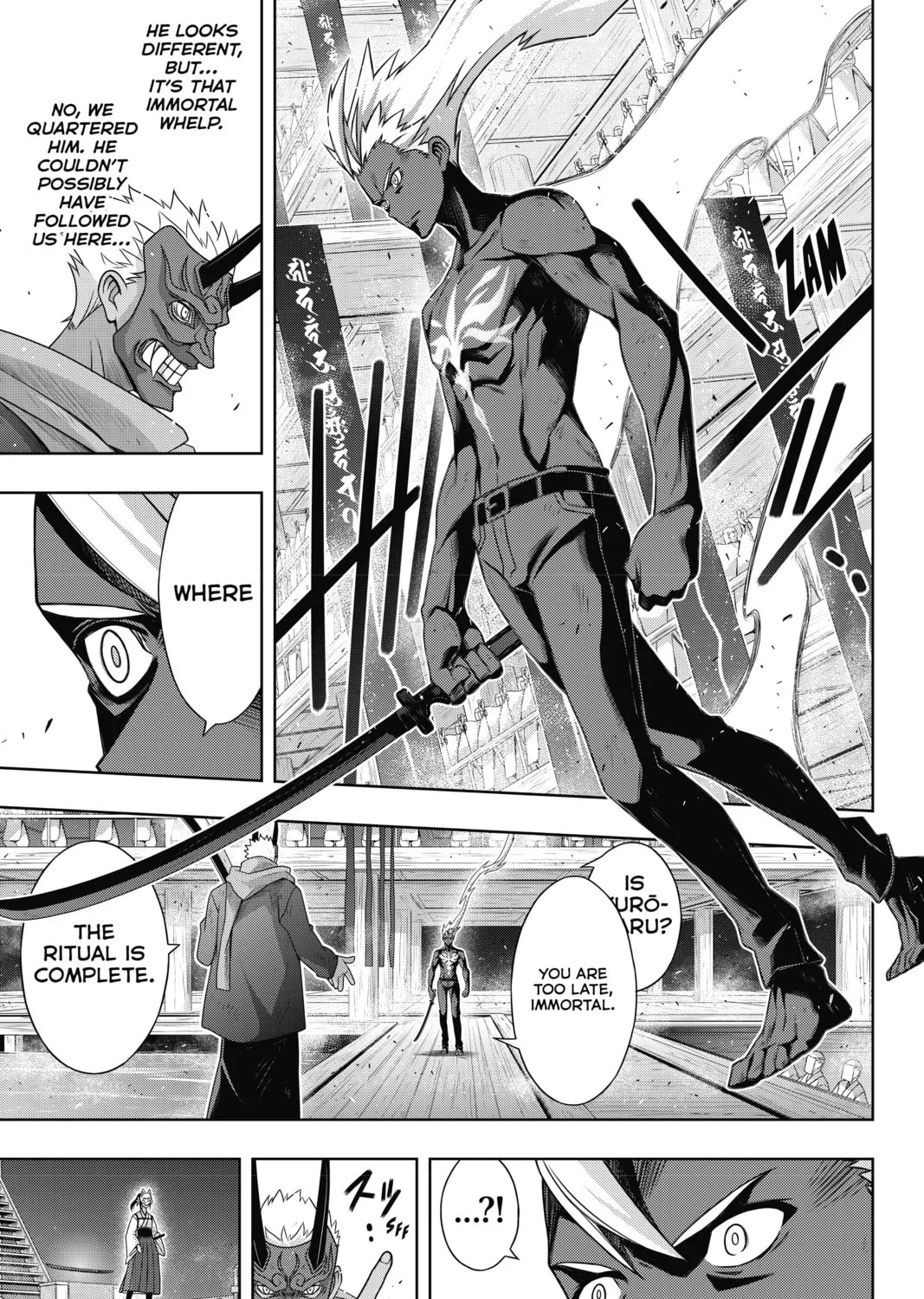 Read UQ HOLDER! chapter 171 image 72 on Lezhin