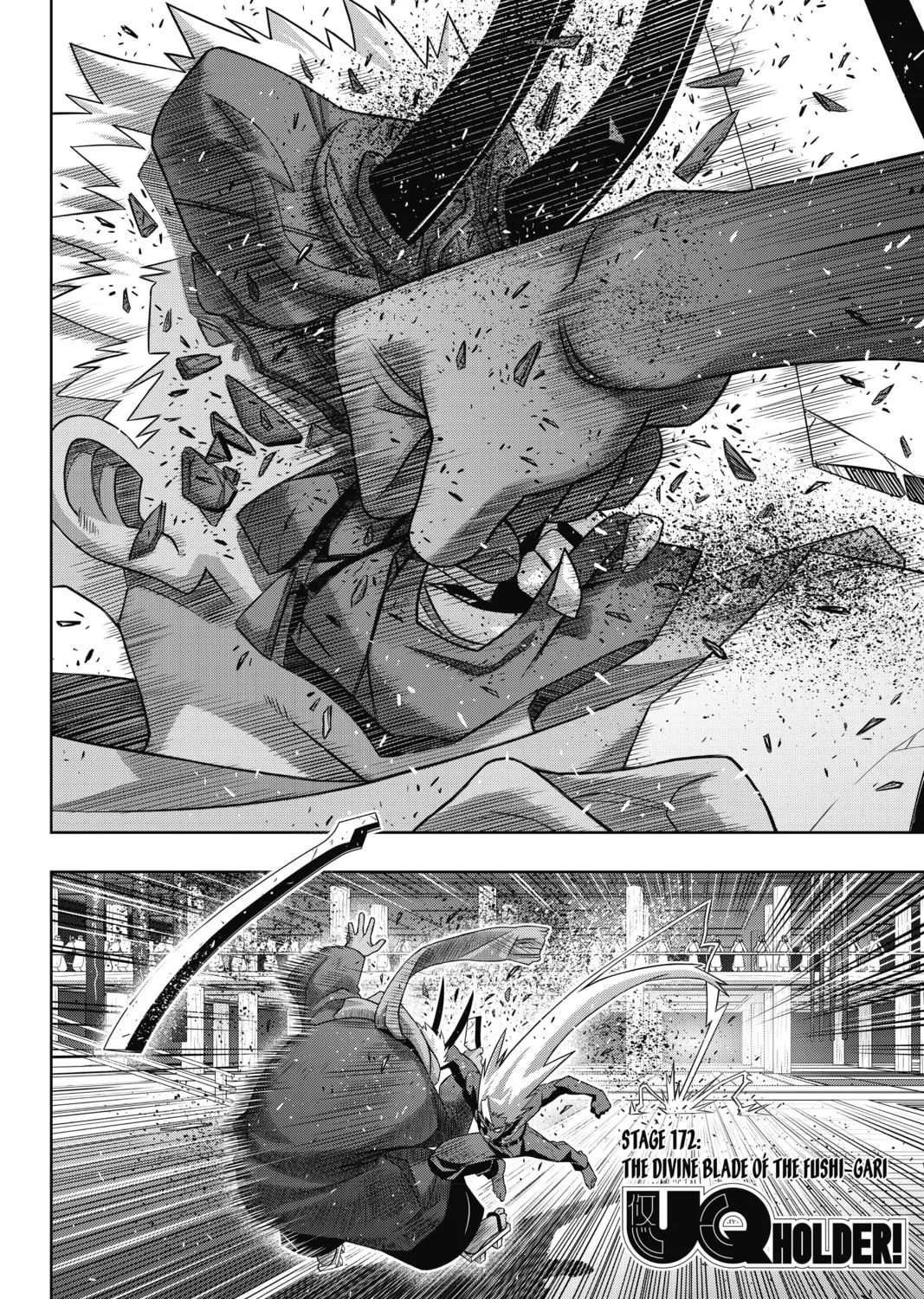 Read UQ HOLDER! chapter 172 image 2 on Lezhin