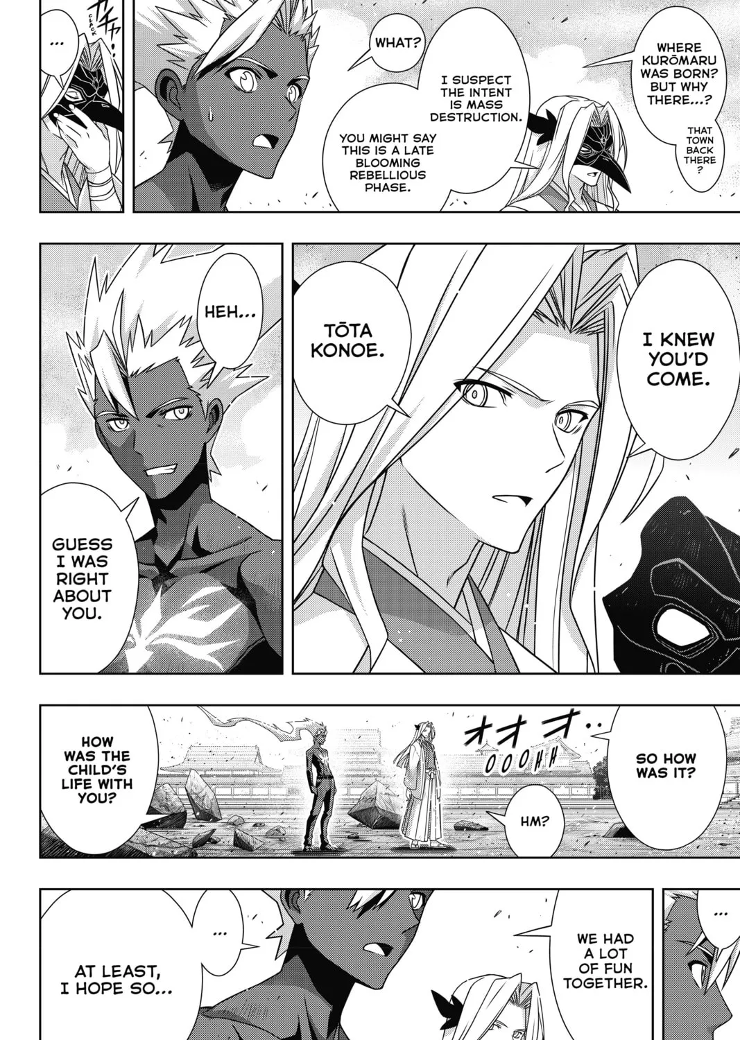 Read UQ HOLDER! chapter 172 image 42 on Lezhin