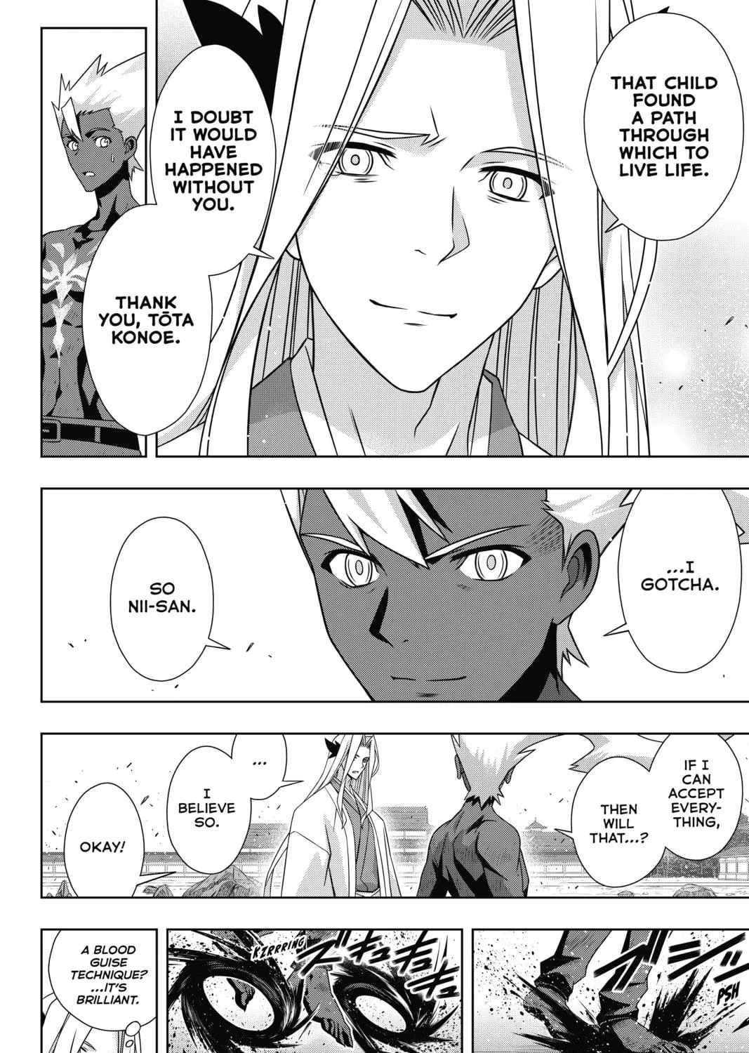 Read UQ HOLDER! chapter 172 image 46 on Lezhin
