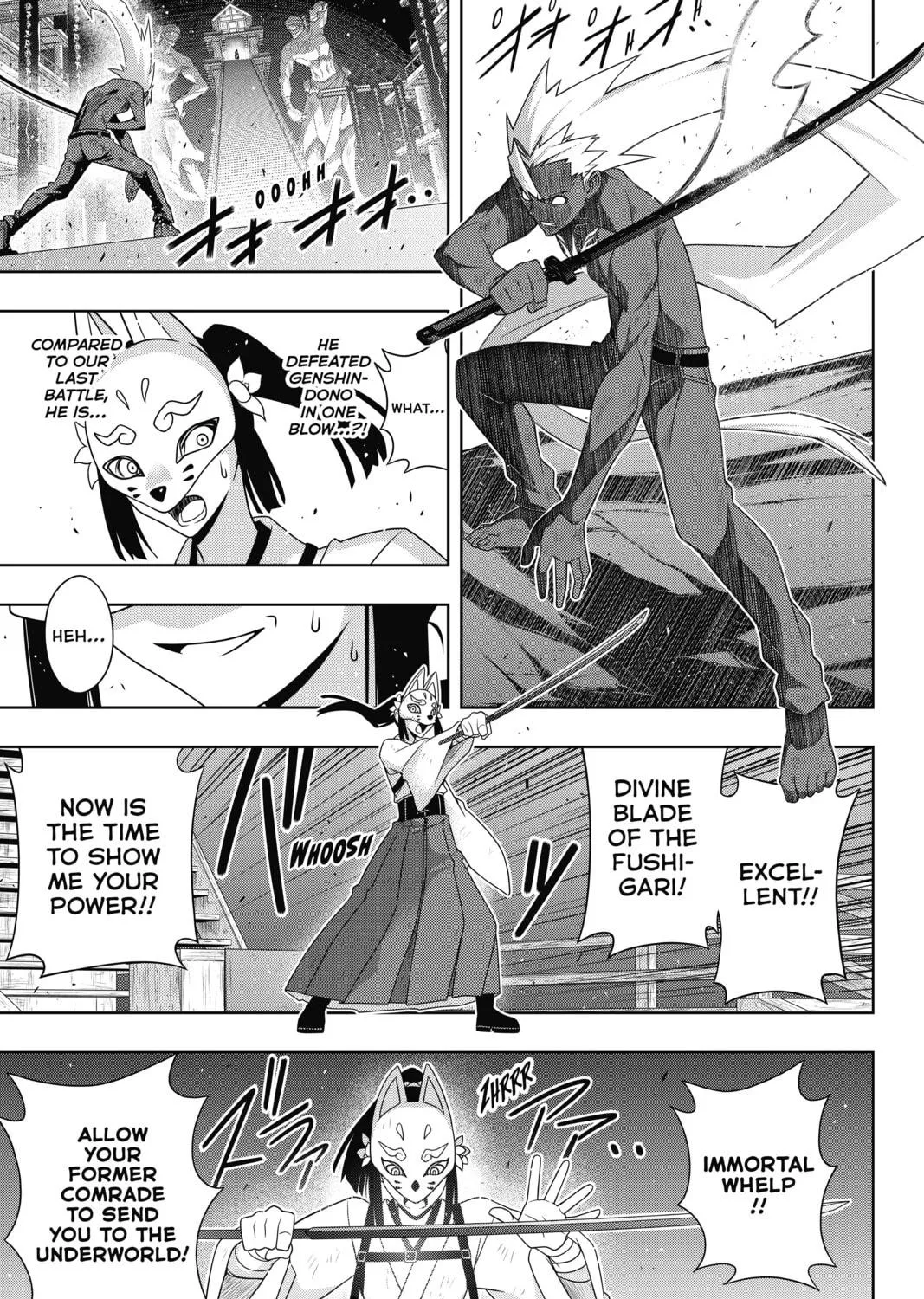 Read UQ HOLDER! chapter 172 image 8 on Lezhin