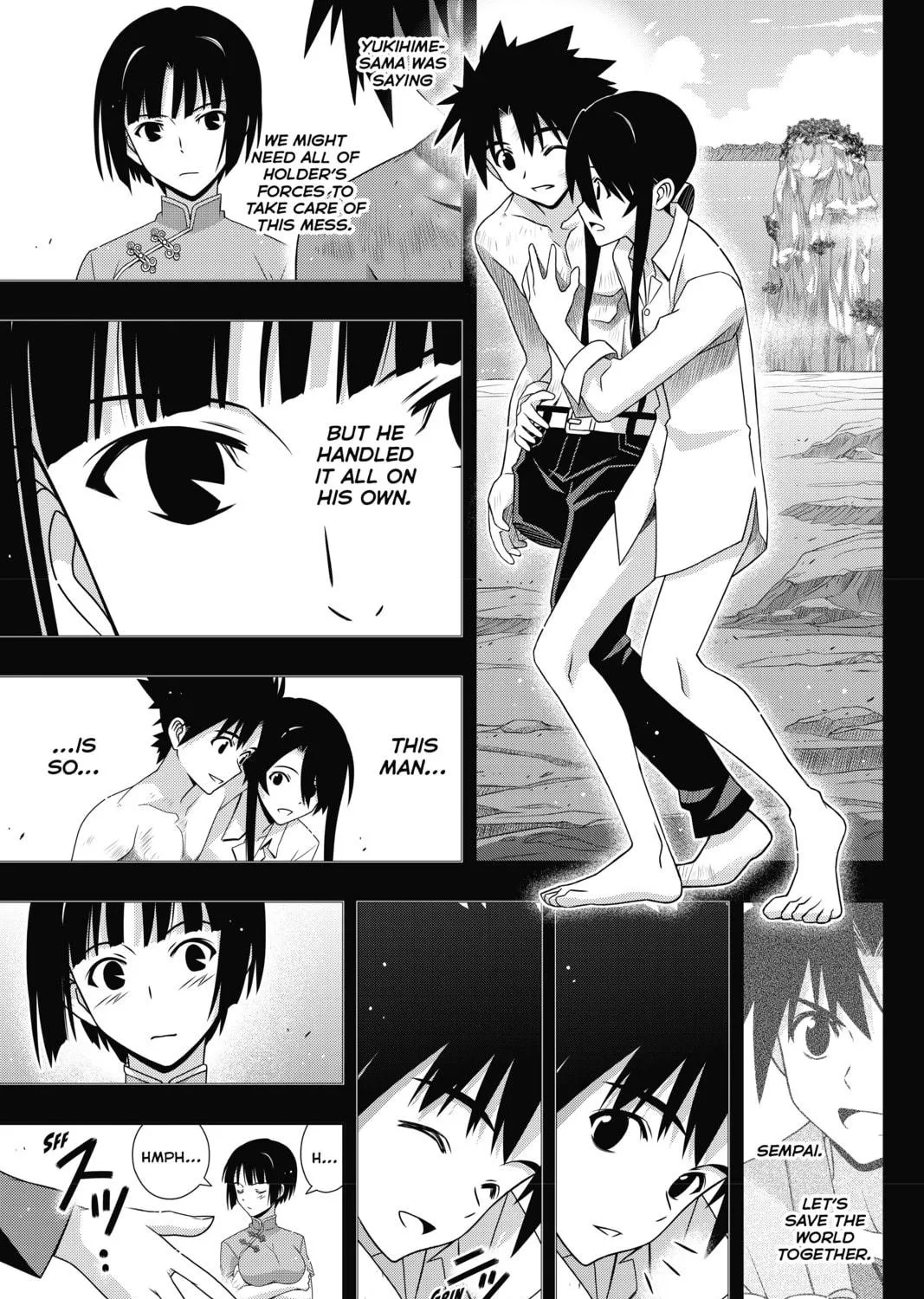 Read UQ HOLDER! chapter 173 image 10 on Lezhin