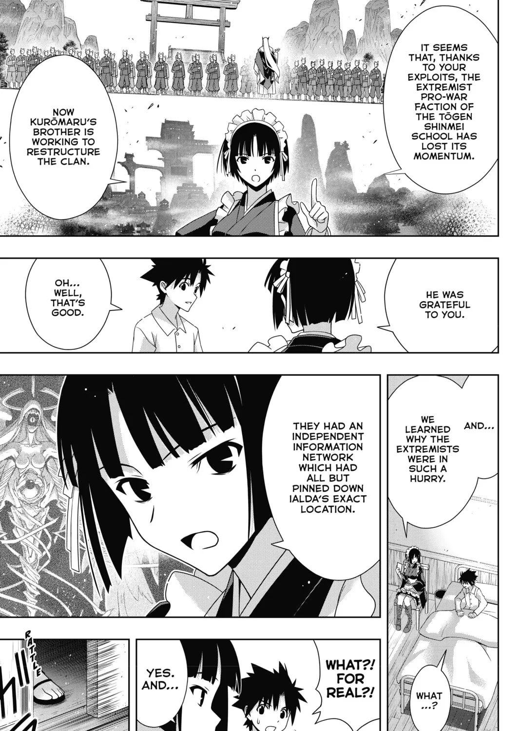 Read UQ HOLDER! chapter 173 image 14 on Lezhin