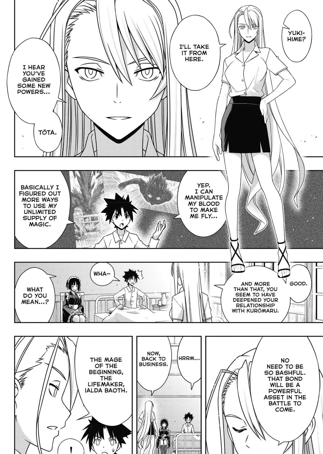 Read UQ HOLDER! chapter 173 image 16 on Lezhin
