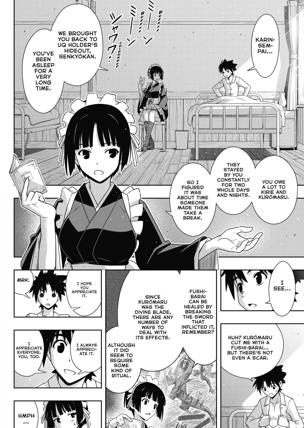 Read UQ HOLDER! chapter 173 image 2 on Lezhin