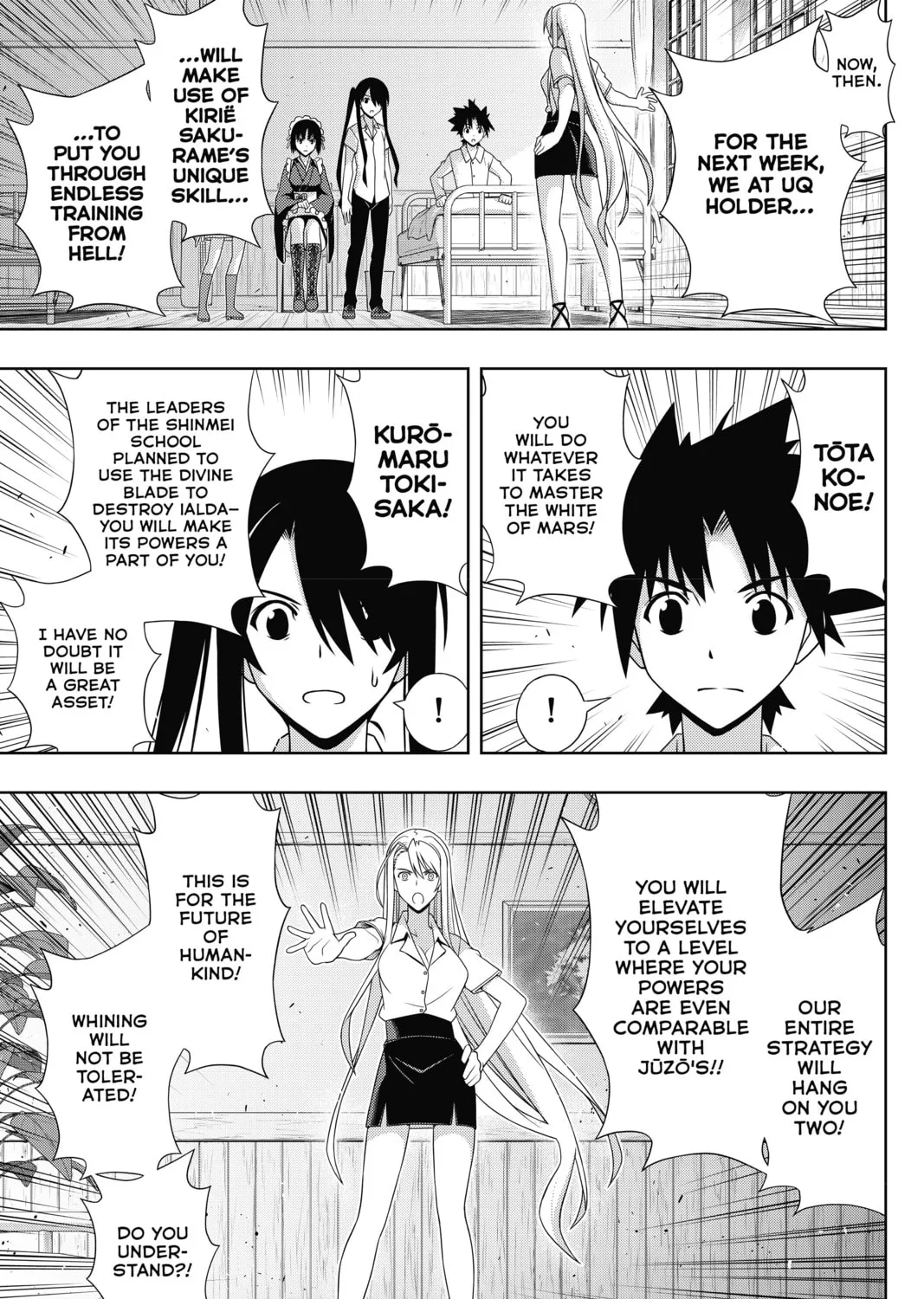 Read UQ HOLDER! chapter 173 image 26 on Lezhin