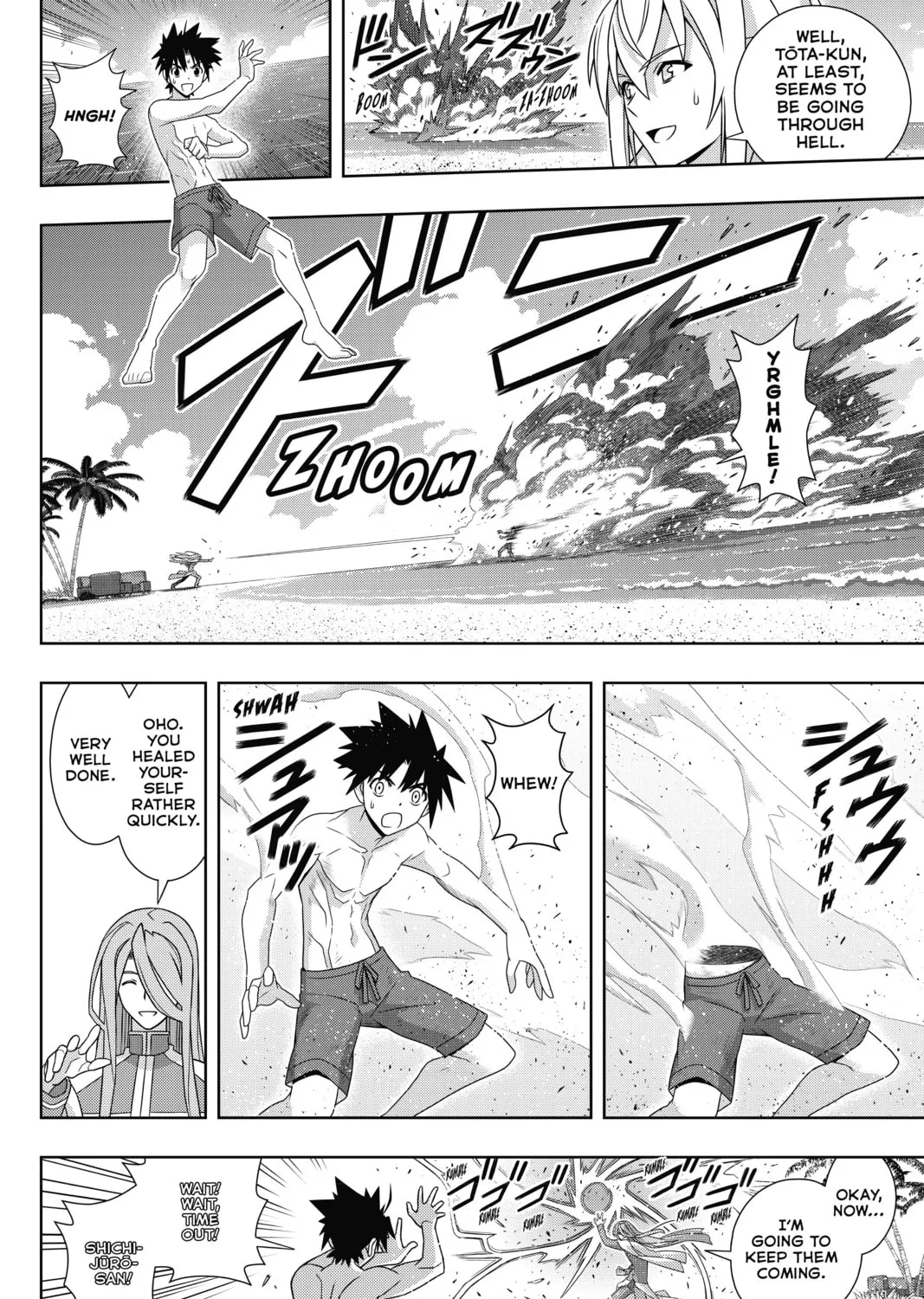 Read UQ HOLDER! chapter 173 image 32 on Lezhin