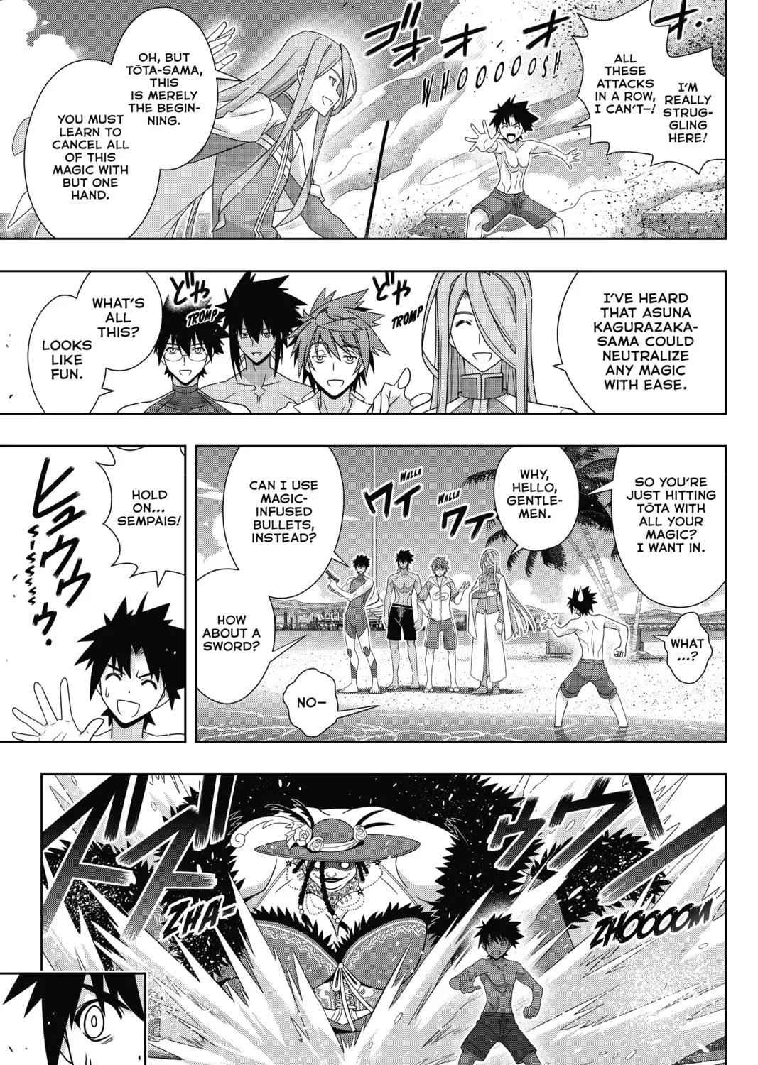 Read UQ HOLDER! chapter 173 image 34 on Lezhin