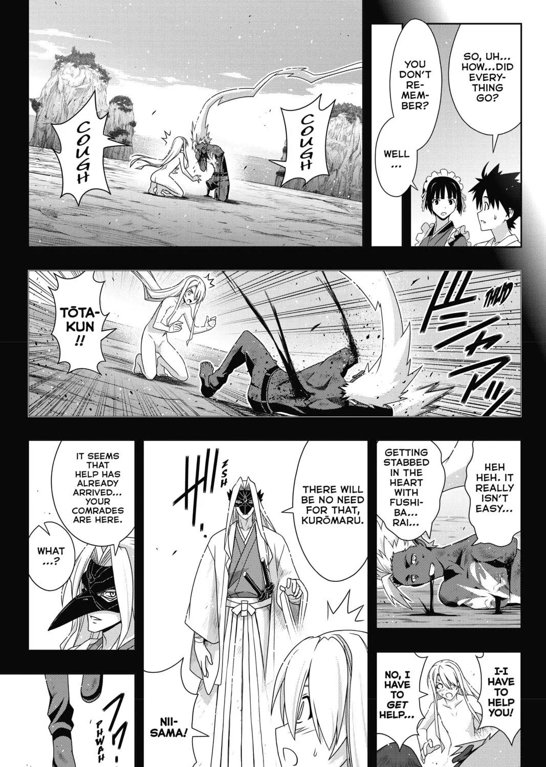 Read UQ HOLDER! chapter 173 image 4 on Lezhin