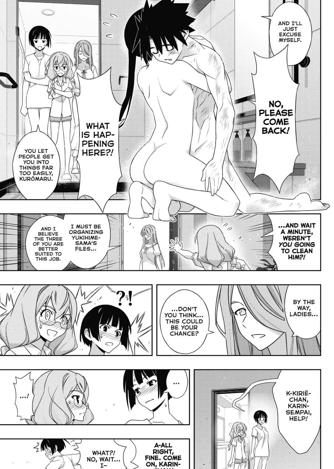 Read UQ HOLDER! chapter 173 image 46 on Lezhin