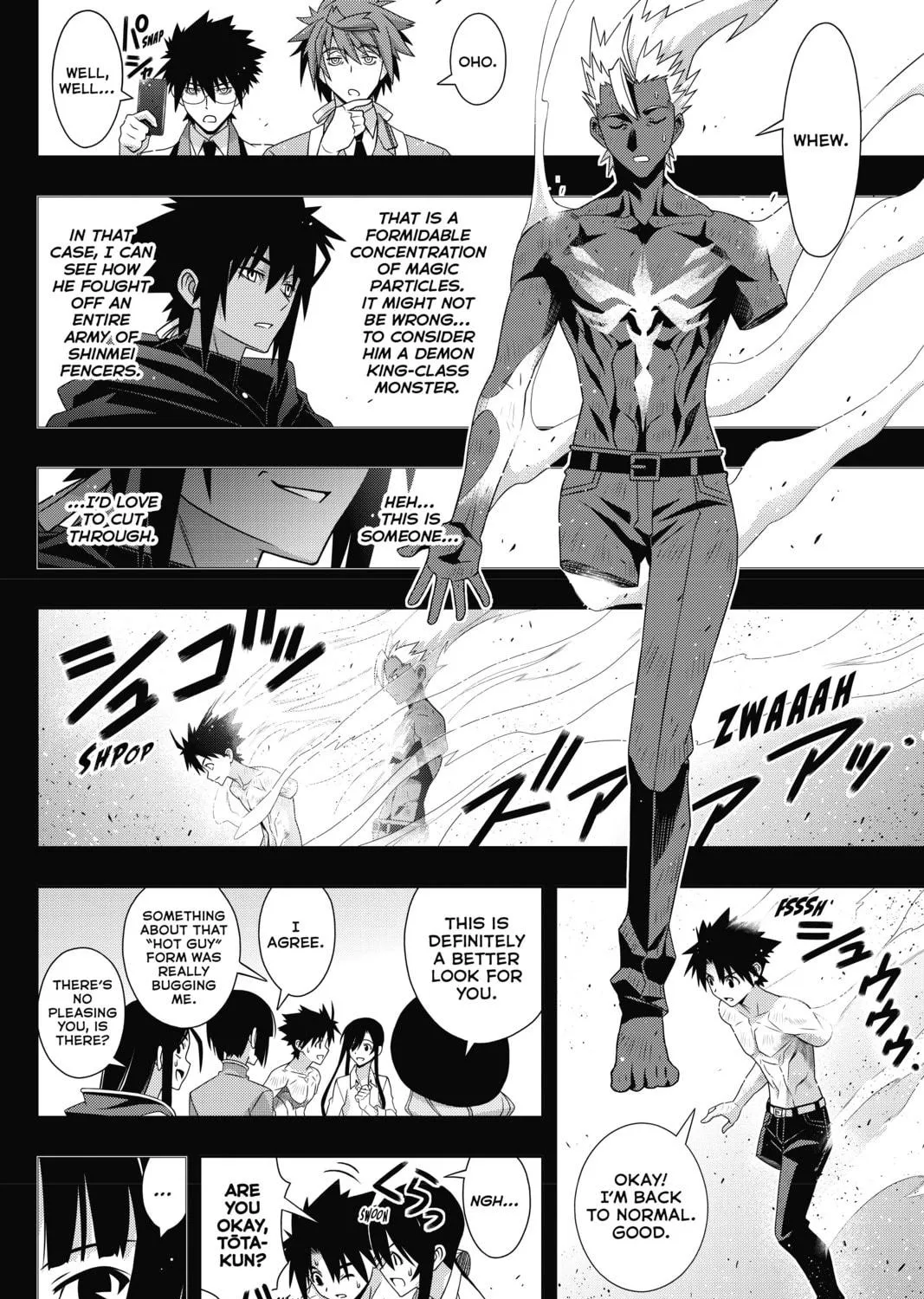 Read UQ HOLDER! chapter 173 image 8 on Lezhin