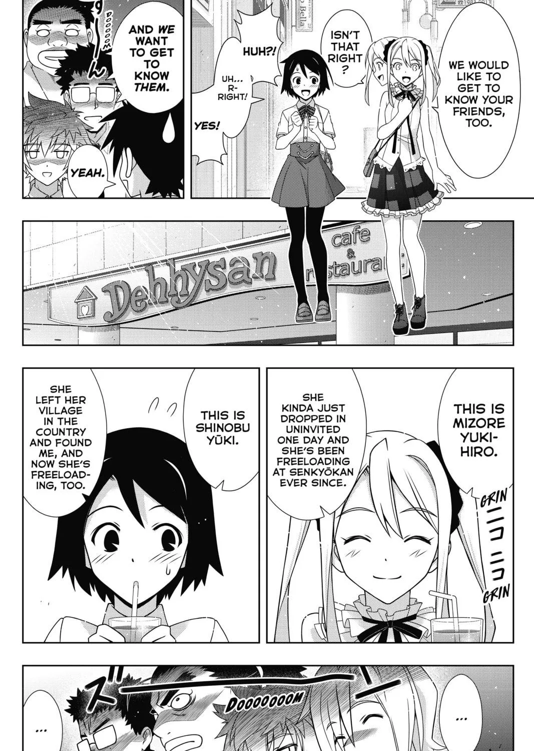 Read UQ HOLDER! chapter 174 image 18 on Lezhin