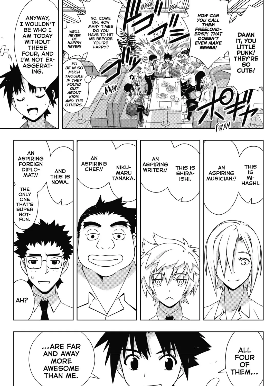Read UQ HOLDER! chapter 174 image 20 on Lezhin