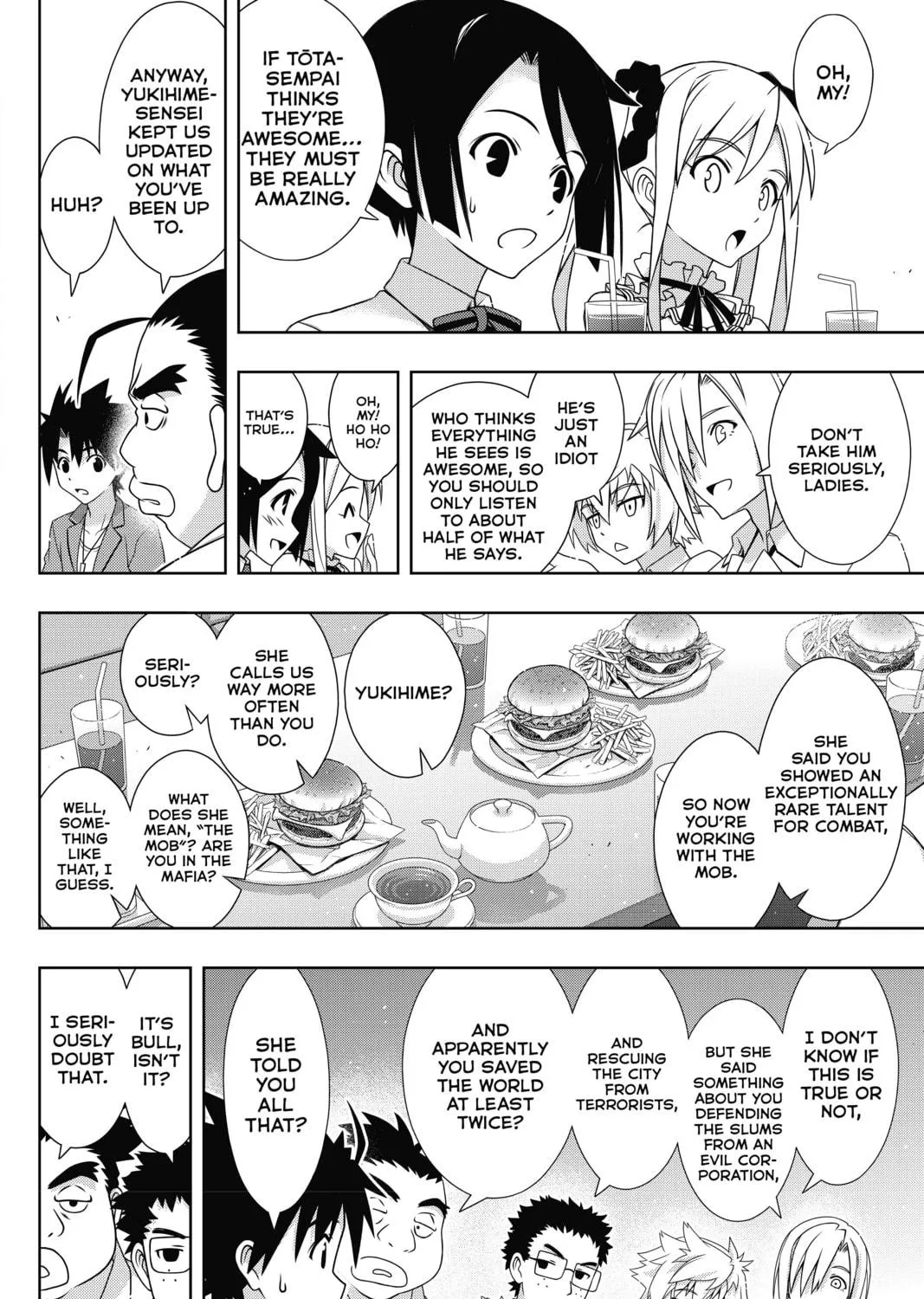 Read UQ HOLDER! chapter 174 image 22 on Lezhin