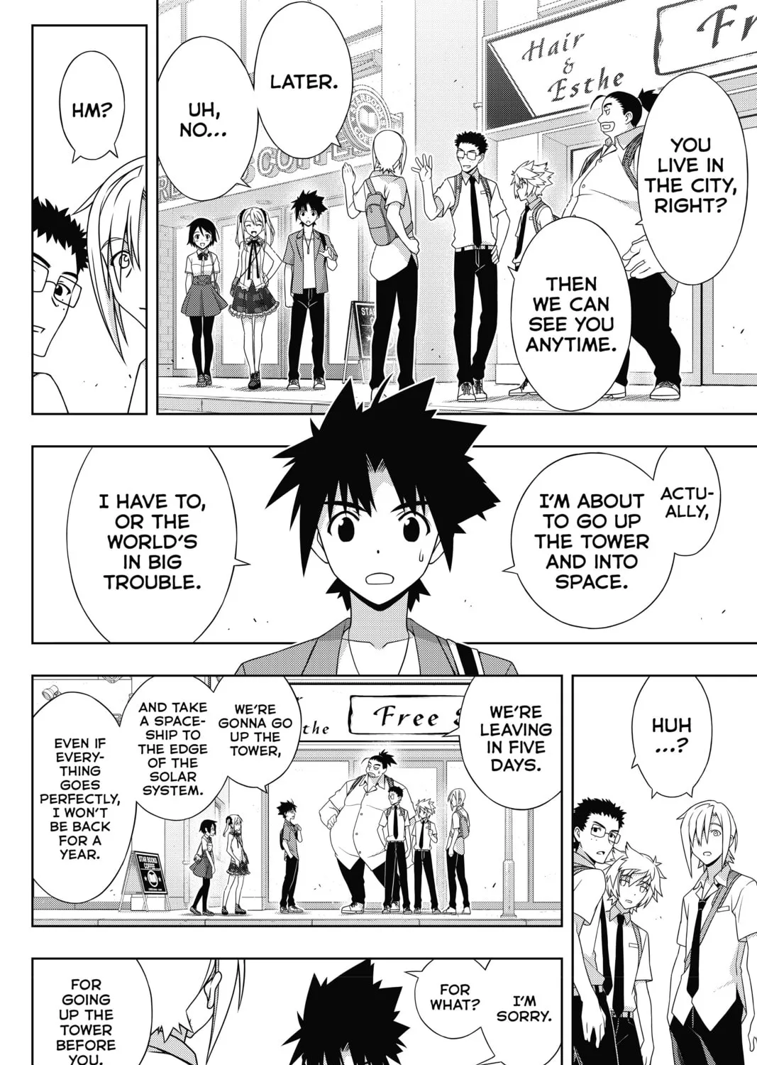 Read UQ HOLDER! chapter 174 image 26 on Lezhin