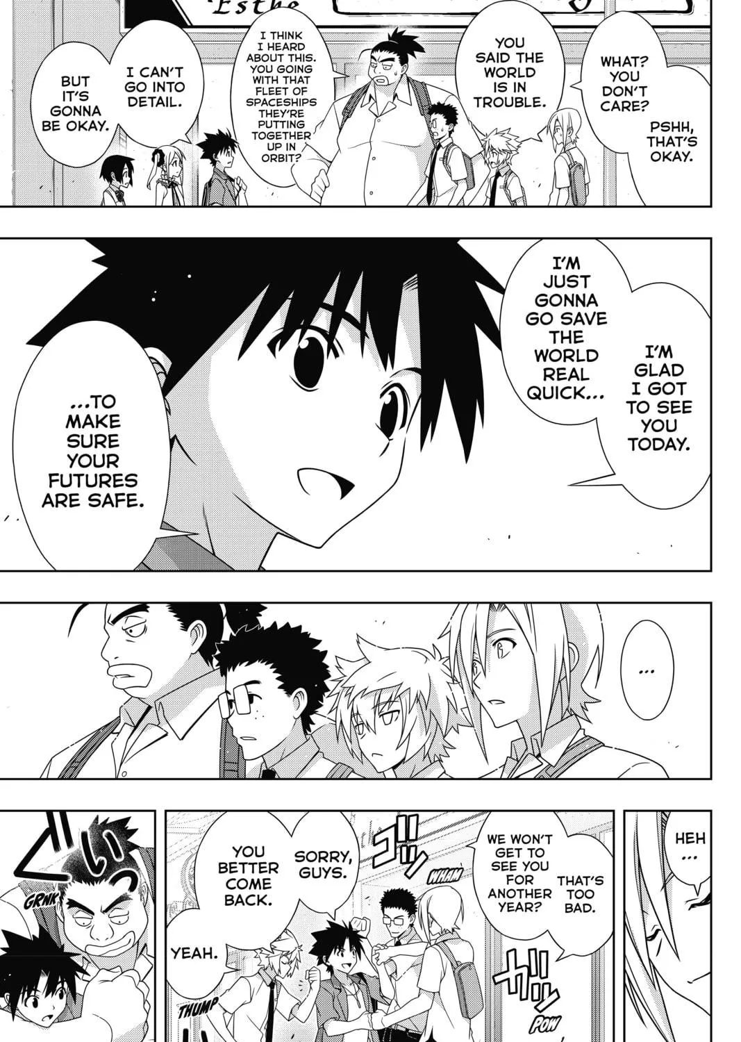 Read UQ HOLDER! chapter 174 image 28 on Lezhin