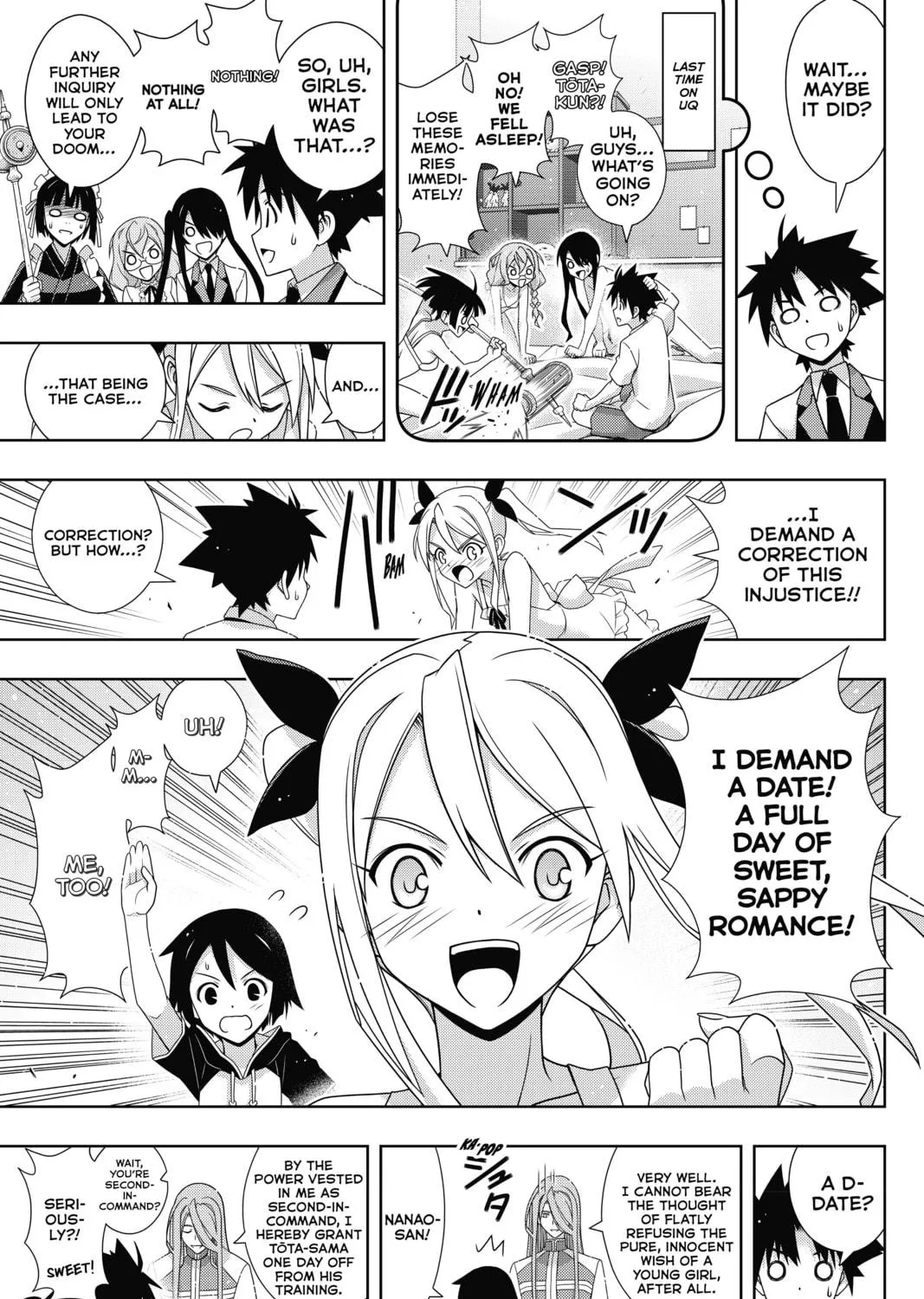 Read UQ HOLDER! chapter 174 image 4 on Lezhin