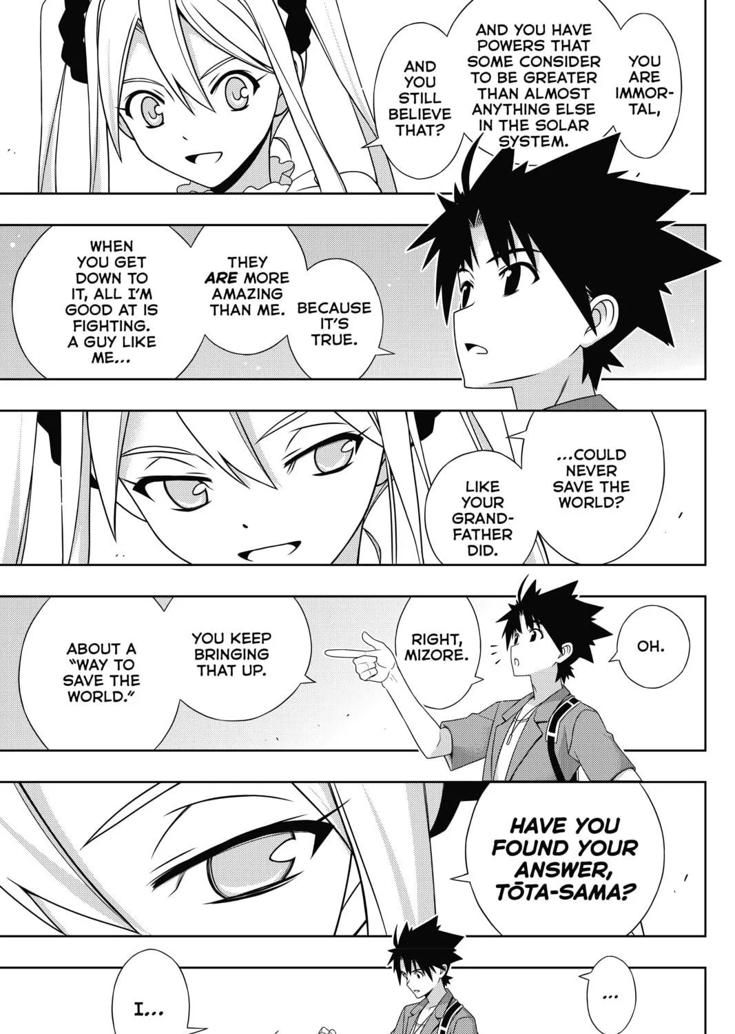 Read UQ HOLDER! chapter 174 image 40 on Lezhin