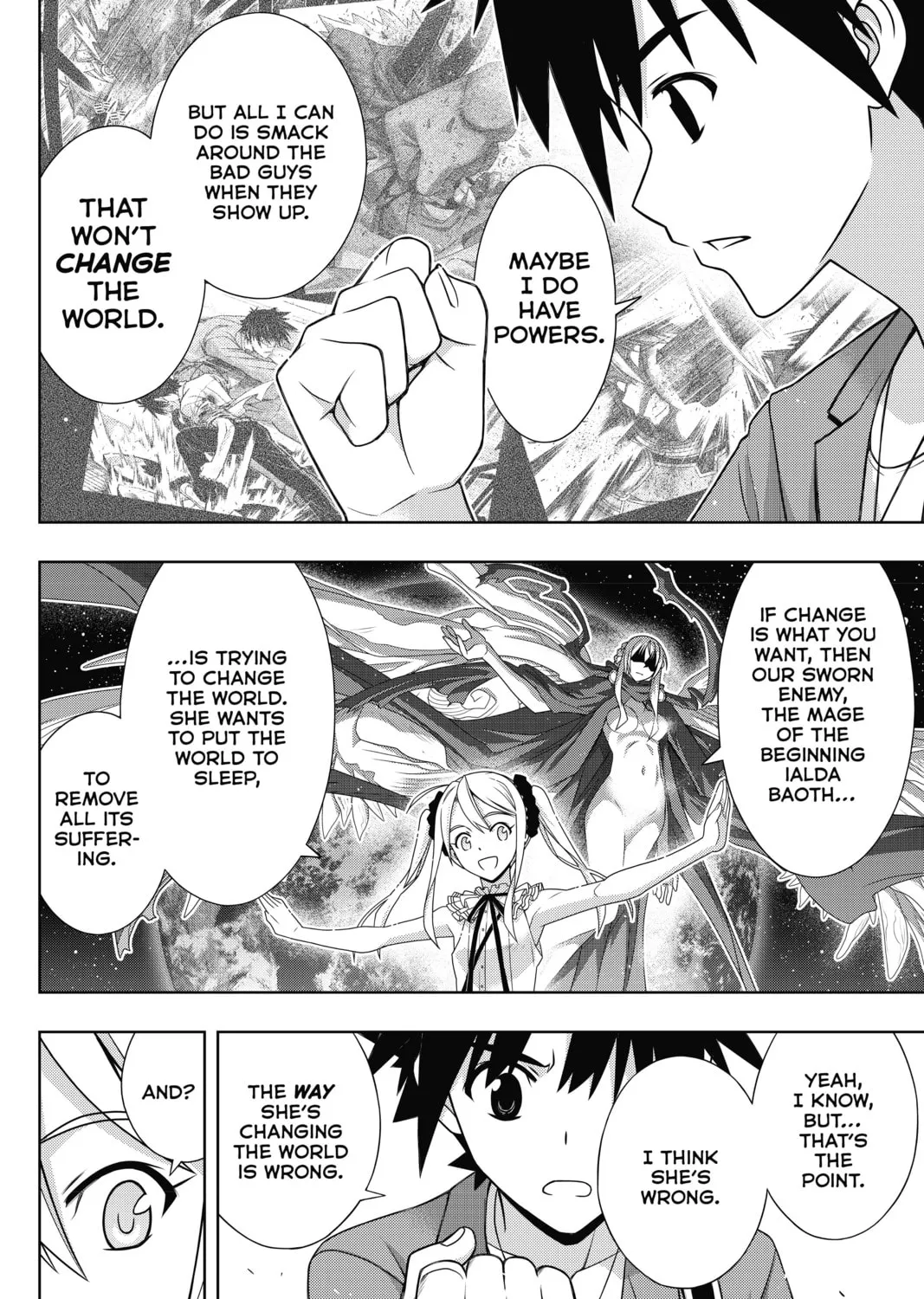 Read UQ HOLDER! chapter 174 image 42 on Lezhin