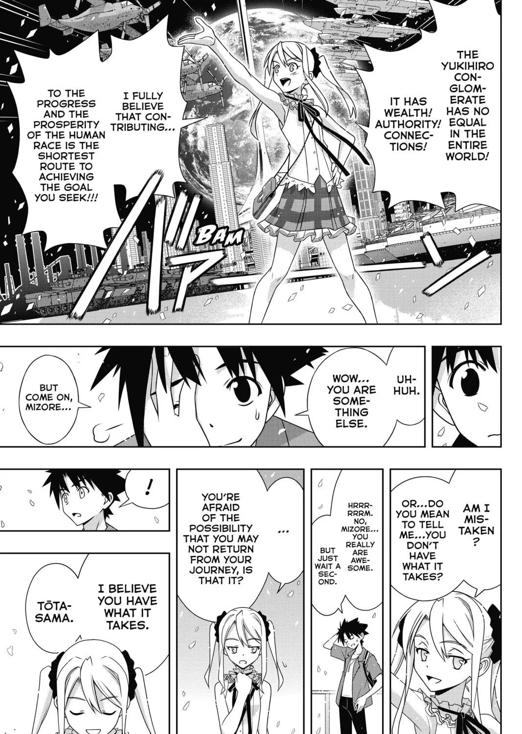 Read UQ HOLDER! chapter 174 image 52 on Lezhin