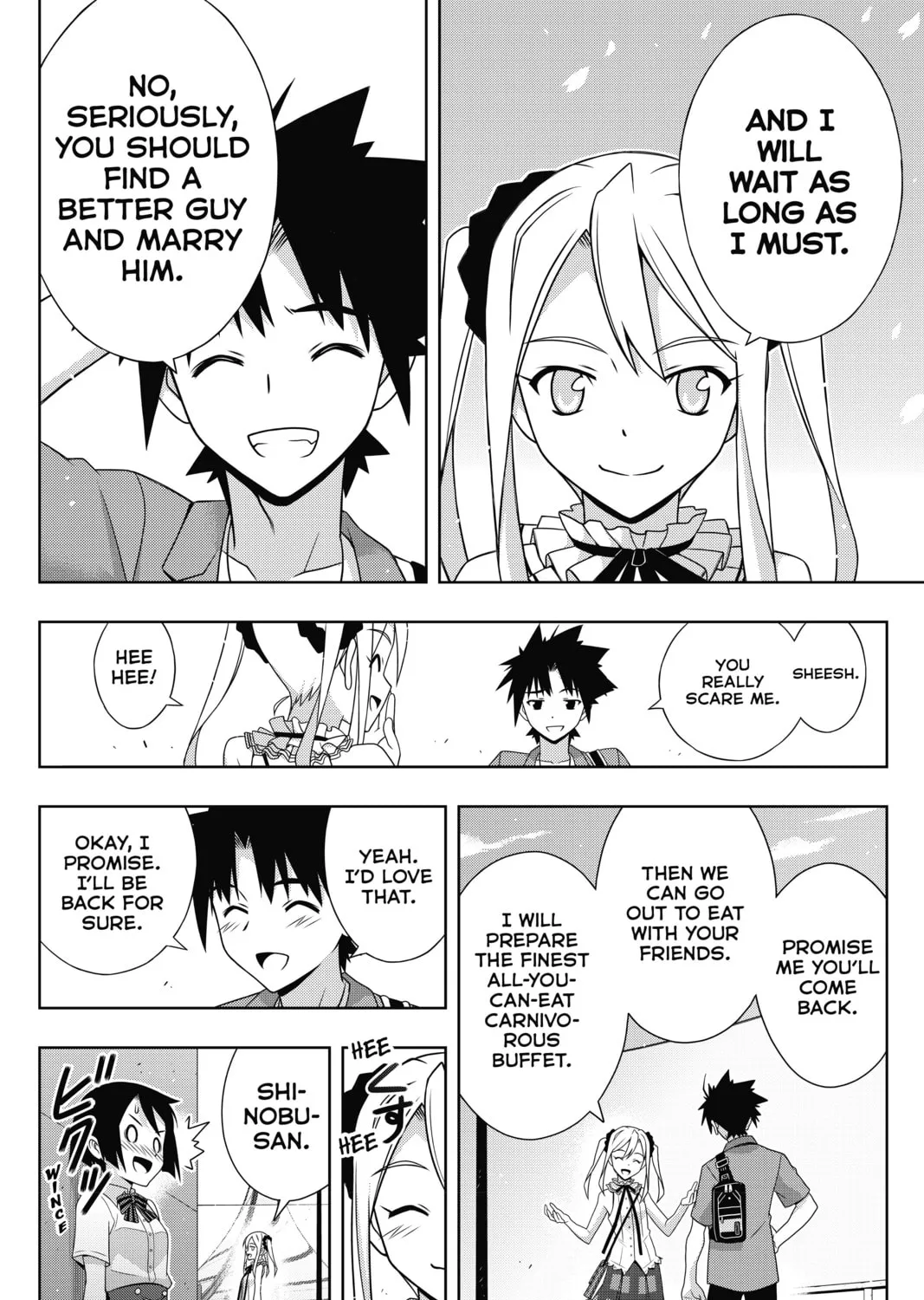 Read UQ HOLDER! chapter 174 image 54 on Lezhin