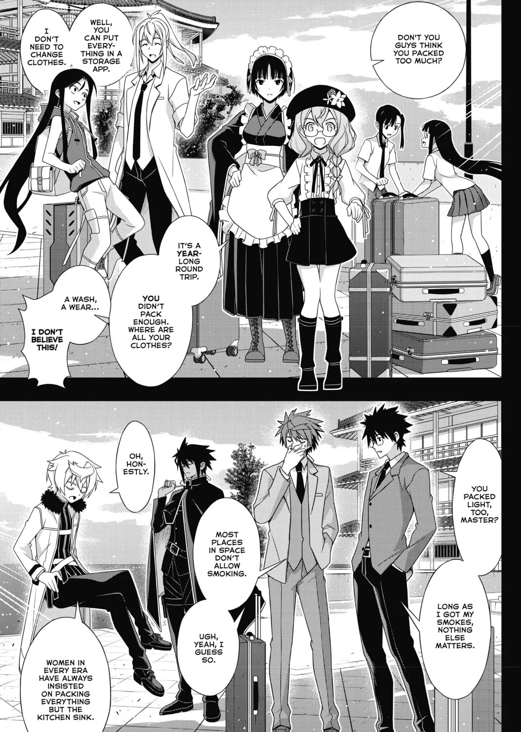 Read UQ HOLDER! chapter 175 image 36 on Lezhin