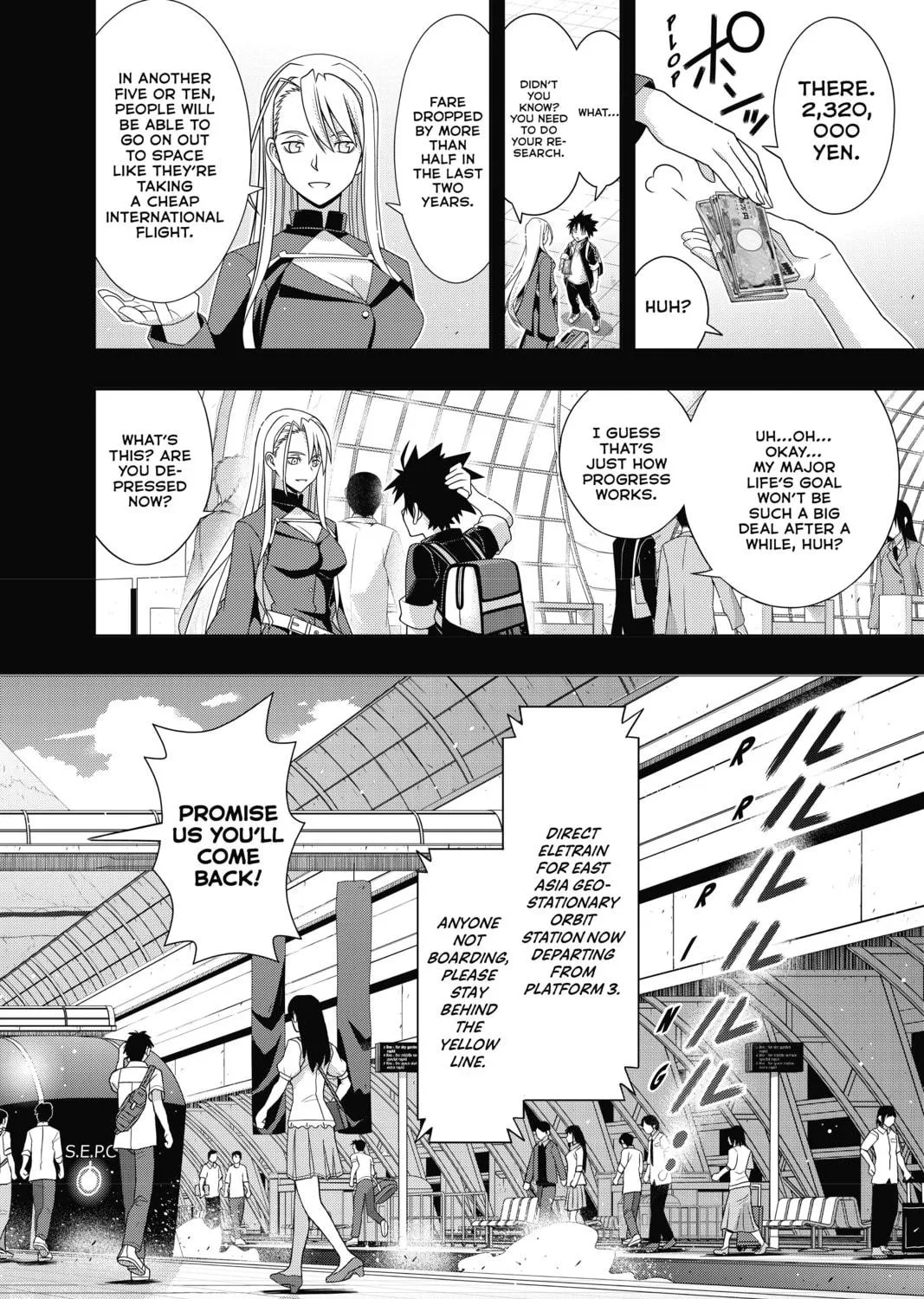 Read UQ HOLDER! chapter 175 image 46 on Lezhin