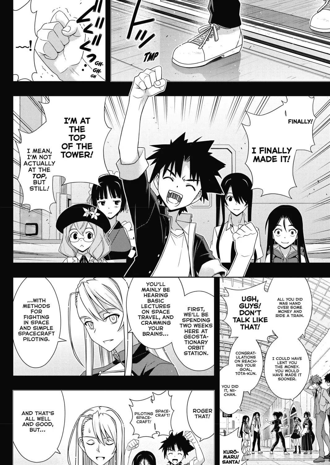 Read UQ HOLDER! chapter 175 image 56 on Lezhin