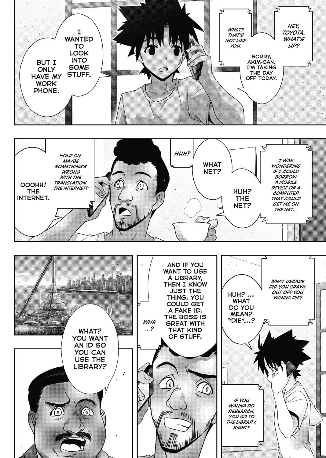 Read UQ HOLDER! chapter 176 image 10 on Lezhin