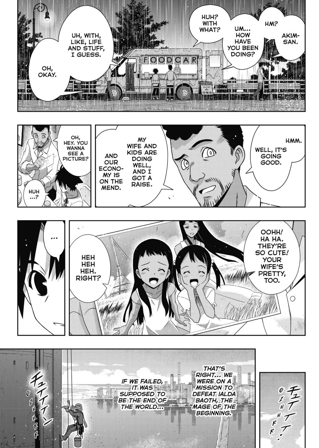Read UQ HOLDER! chapter 176 image 36 on Lezhin