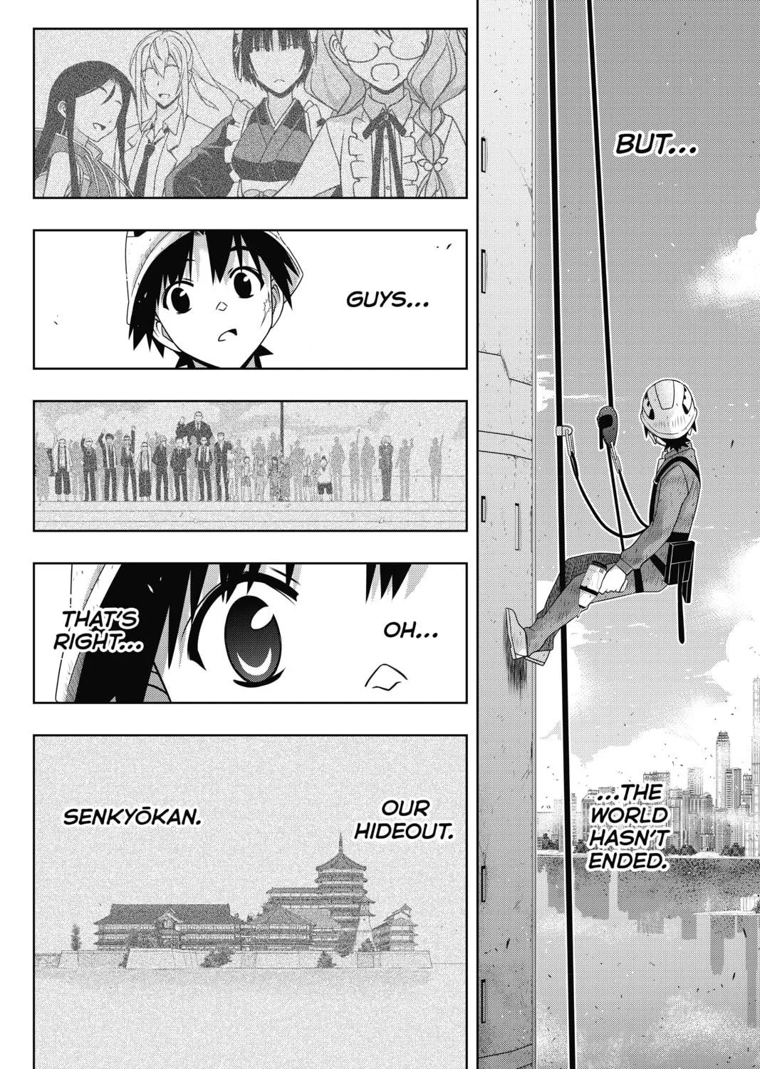 Read UQ HOLDER! chapter 176 image 38 on Lezhin
