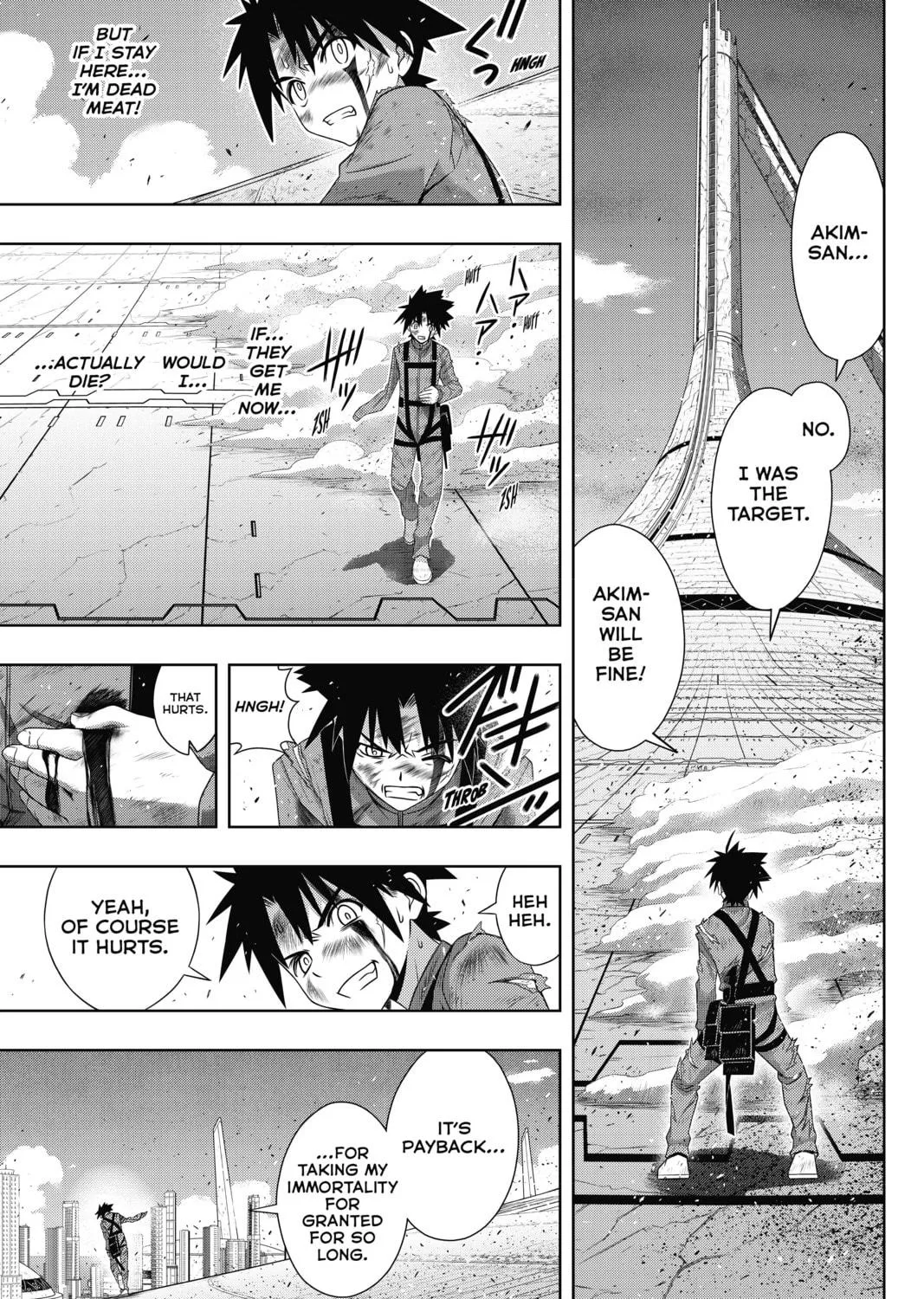Read UQ HOLDER! chapter 176 image 52 on Lezhin